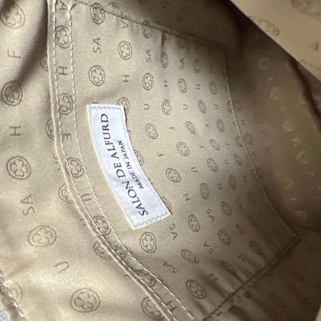 【美品】サロンドアルファード スマイルプチポシェット 本革 ショルダー