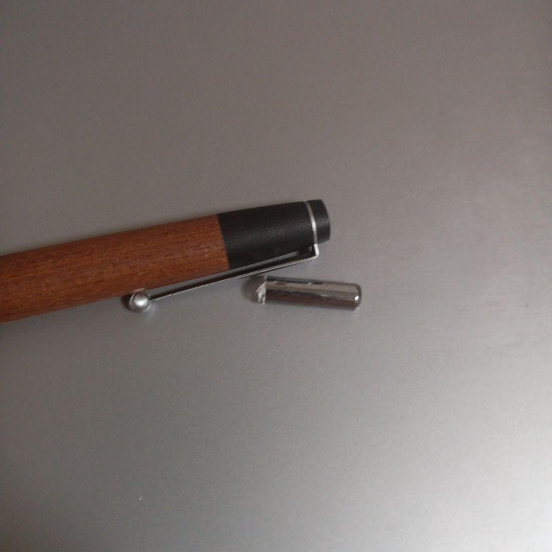 優*ん様 野原工芸　ボールペン　玉クリップ　欅　名入リ　キャップ代用