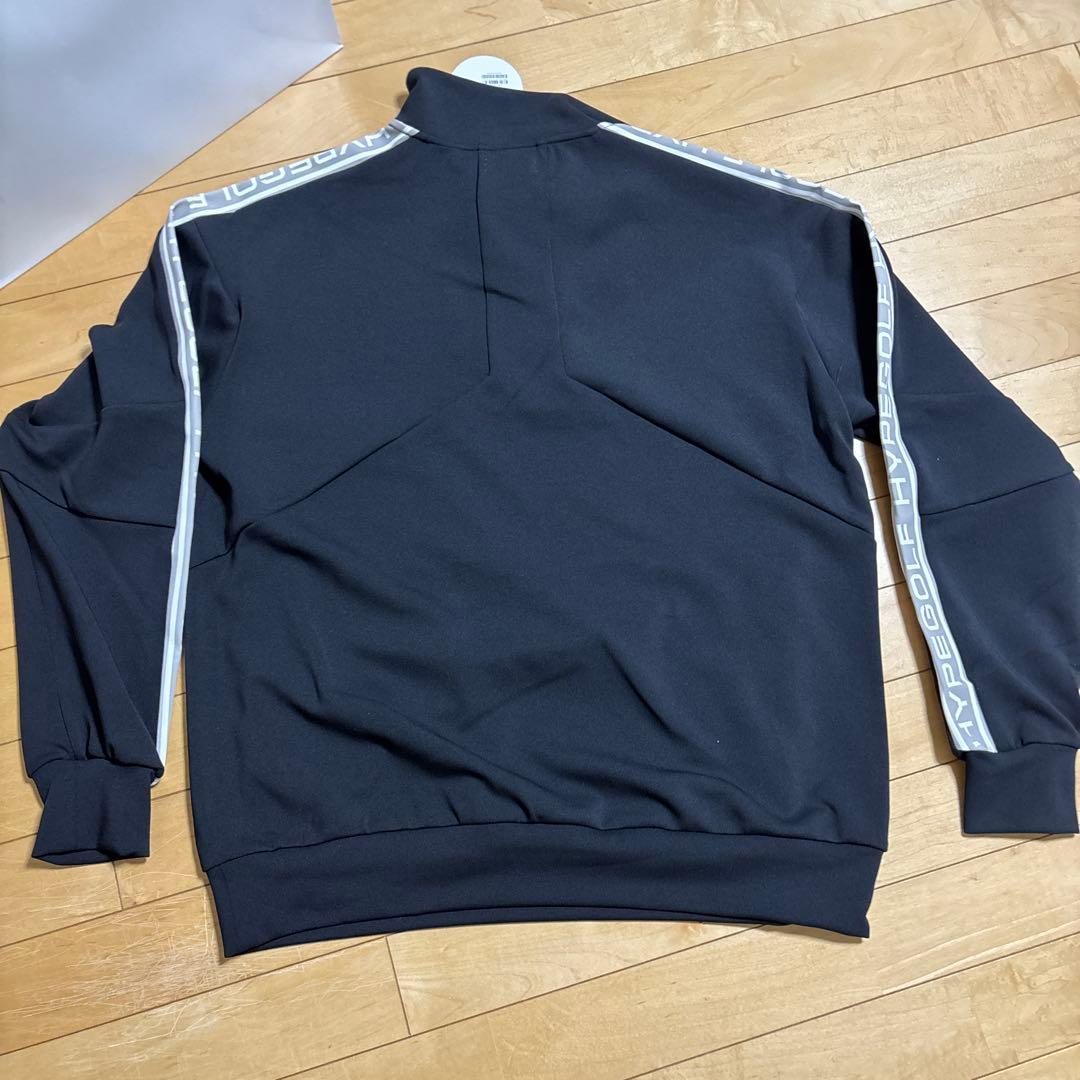 未使用　HYPEGOLF ハーフジップ ブラック　定価27,500円
