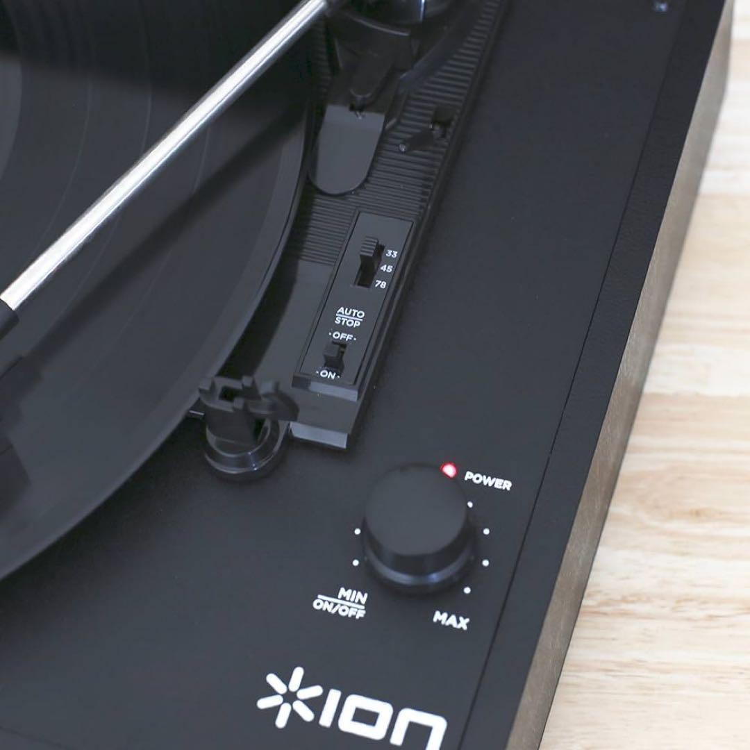 レコードプレーヤー　レトロ　スピーカー内蔵