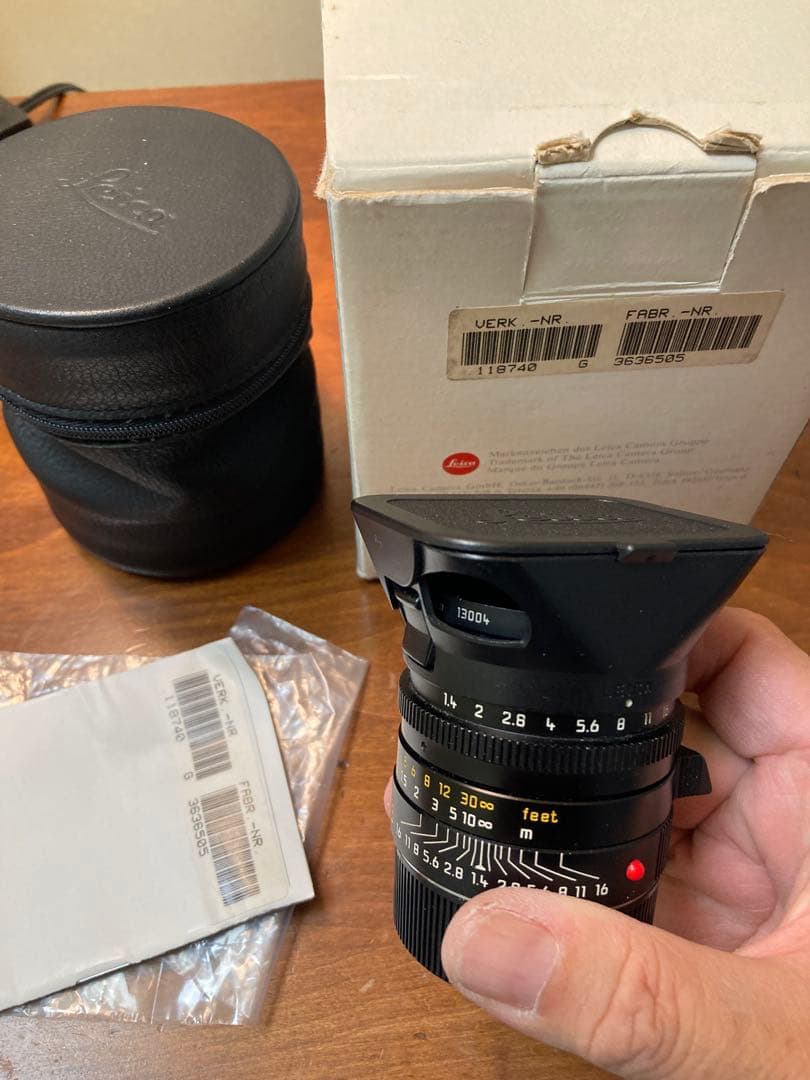 Leica SUMMILUX- M 1：1.4／35mmASPH Pre-FLE