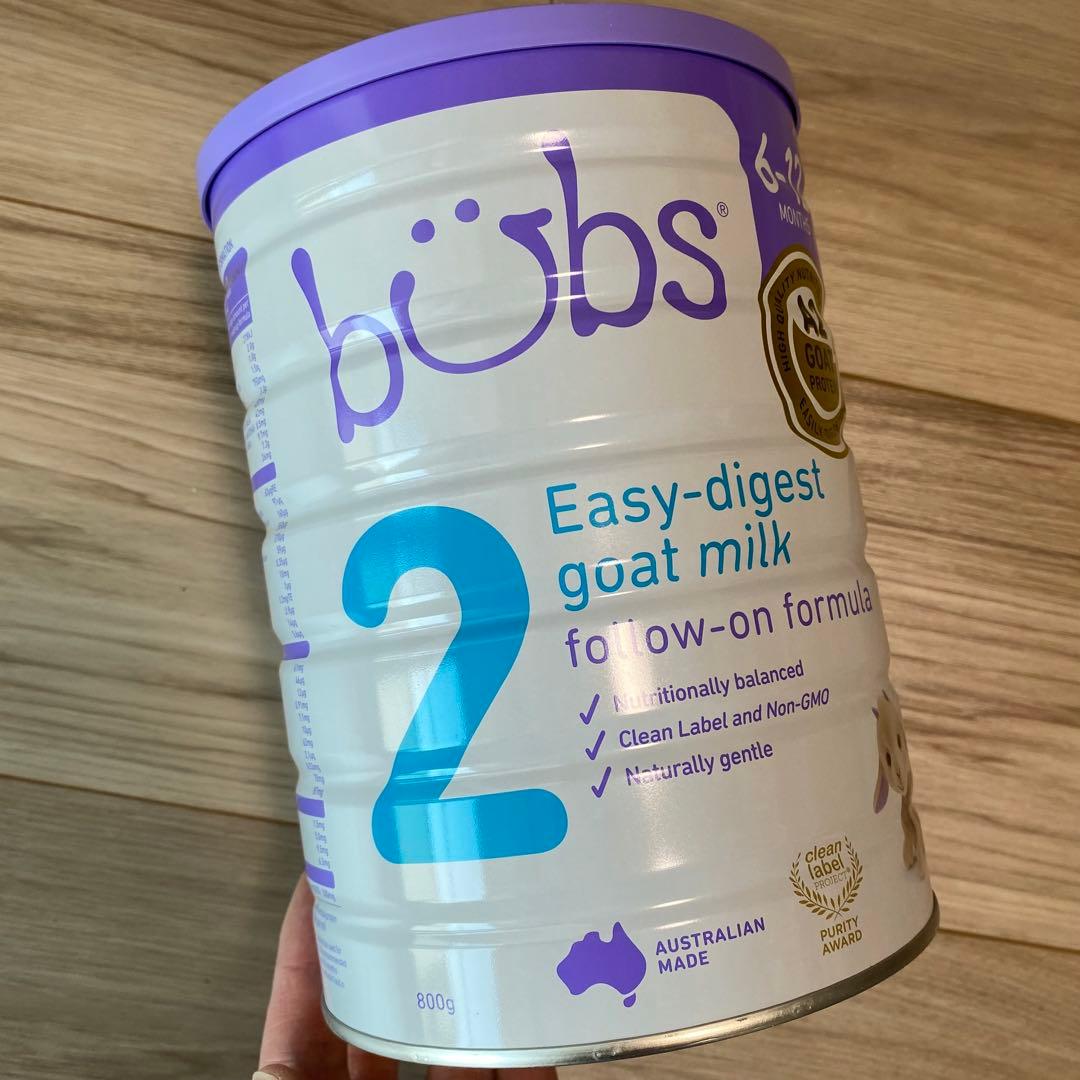 bubs バブズ　ヤギ　step2 3缶セット