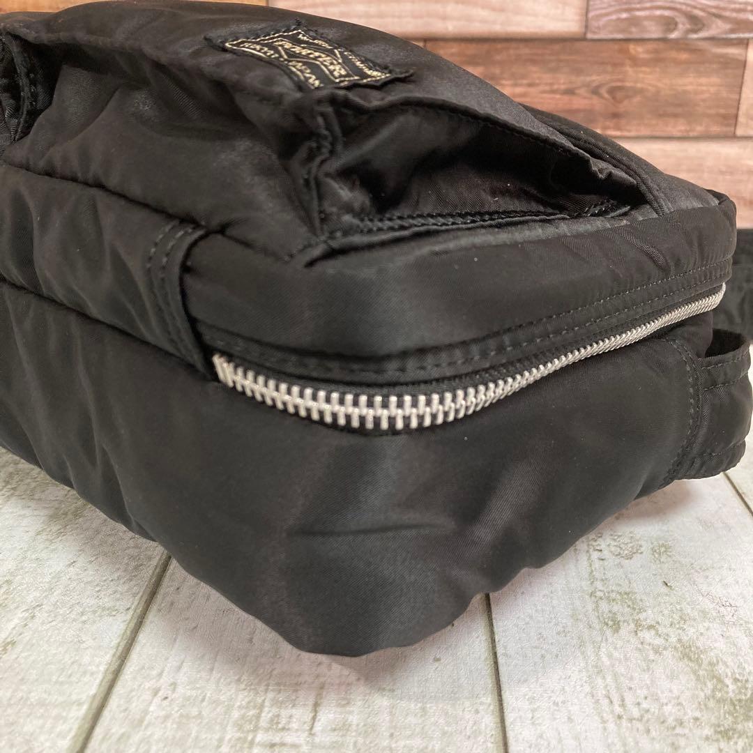 新品　ポーター PORTER タンカー　2層式　ショルダーバッグ　黒　吉田カバン