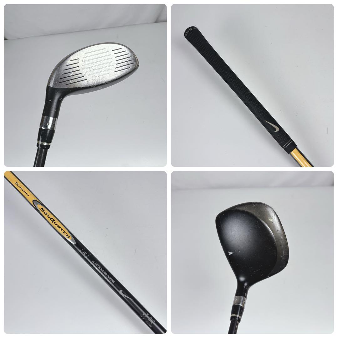 【激安‼️】NIKE SQ サスクワッチ ゴルフクラブセット キャディバッグ付