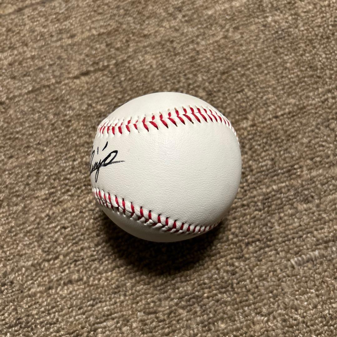 新庄剛志 直筆サインボール 北海道日本ハムファイターズ 監督サイン入り野球