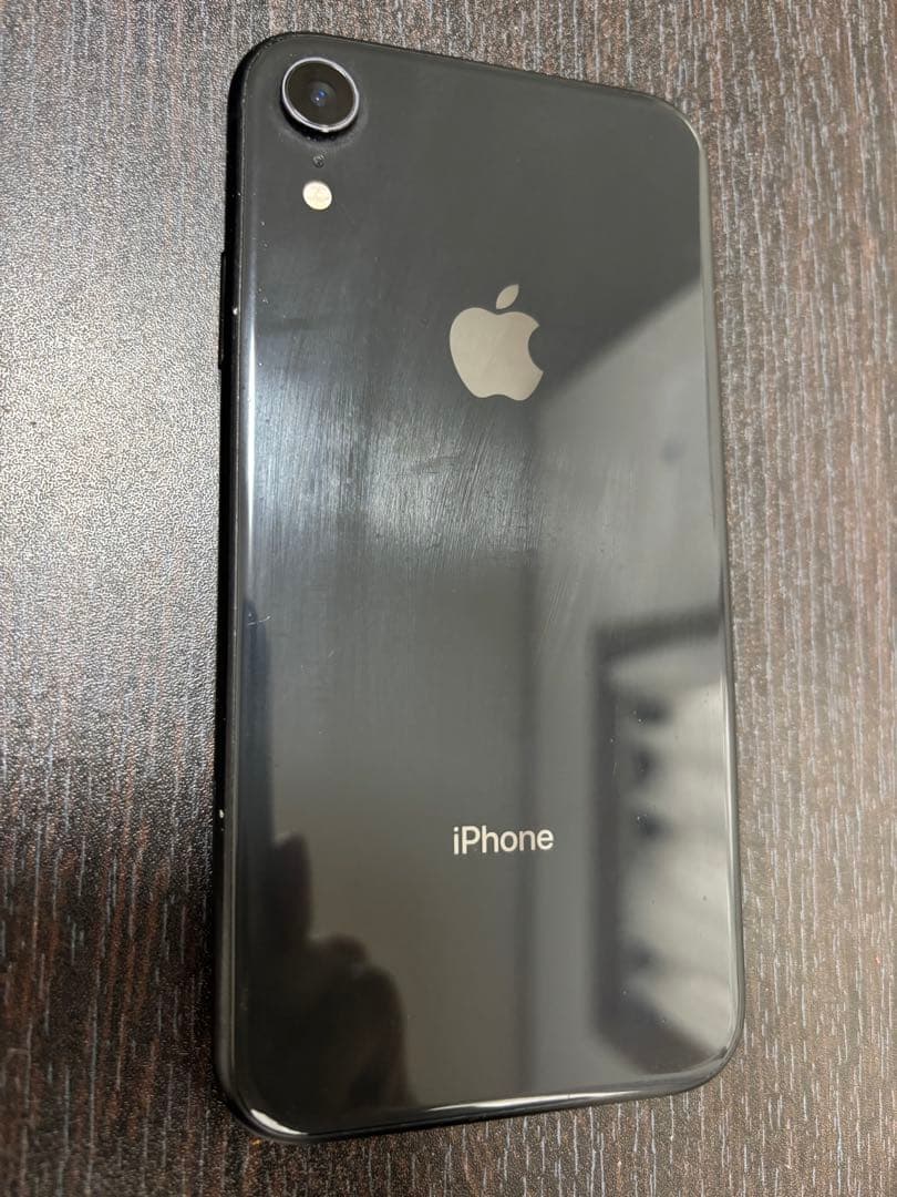 Apple iPhone XR ブラック 美品　箱付き