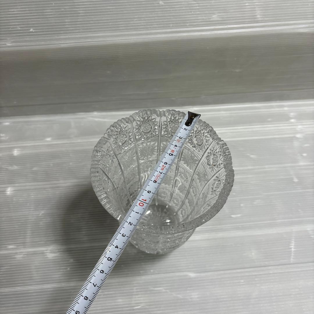花瓶　　クリスタルガラス