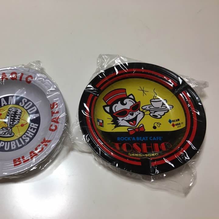 クリームソーダ 灰皿 2個セット ビンテージ 新品未使用
