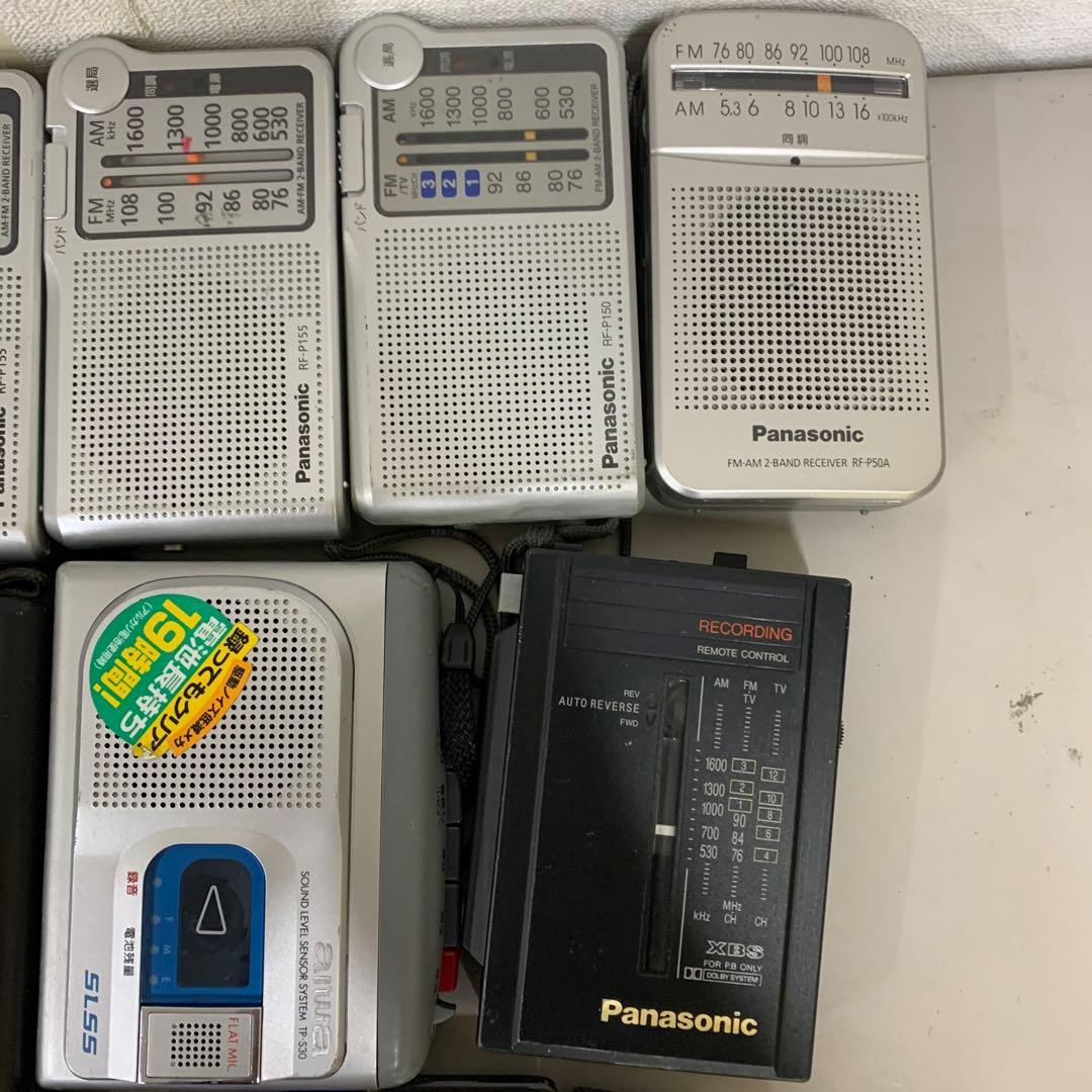 SONY.Panasonic.ポータブルプレーヤー.カセットプレーヤー.ラジオ