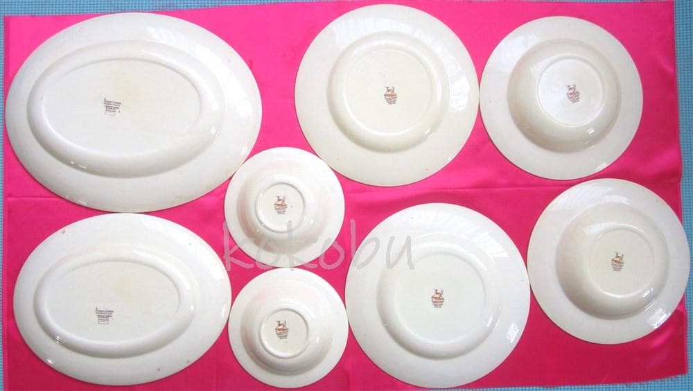 ８ピースセット【スージークーパー】ガーデニア（アースンウェアー）