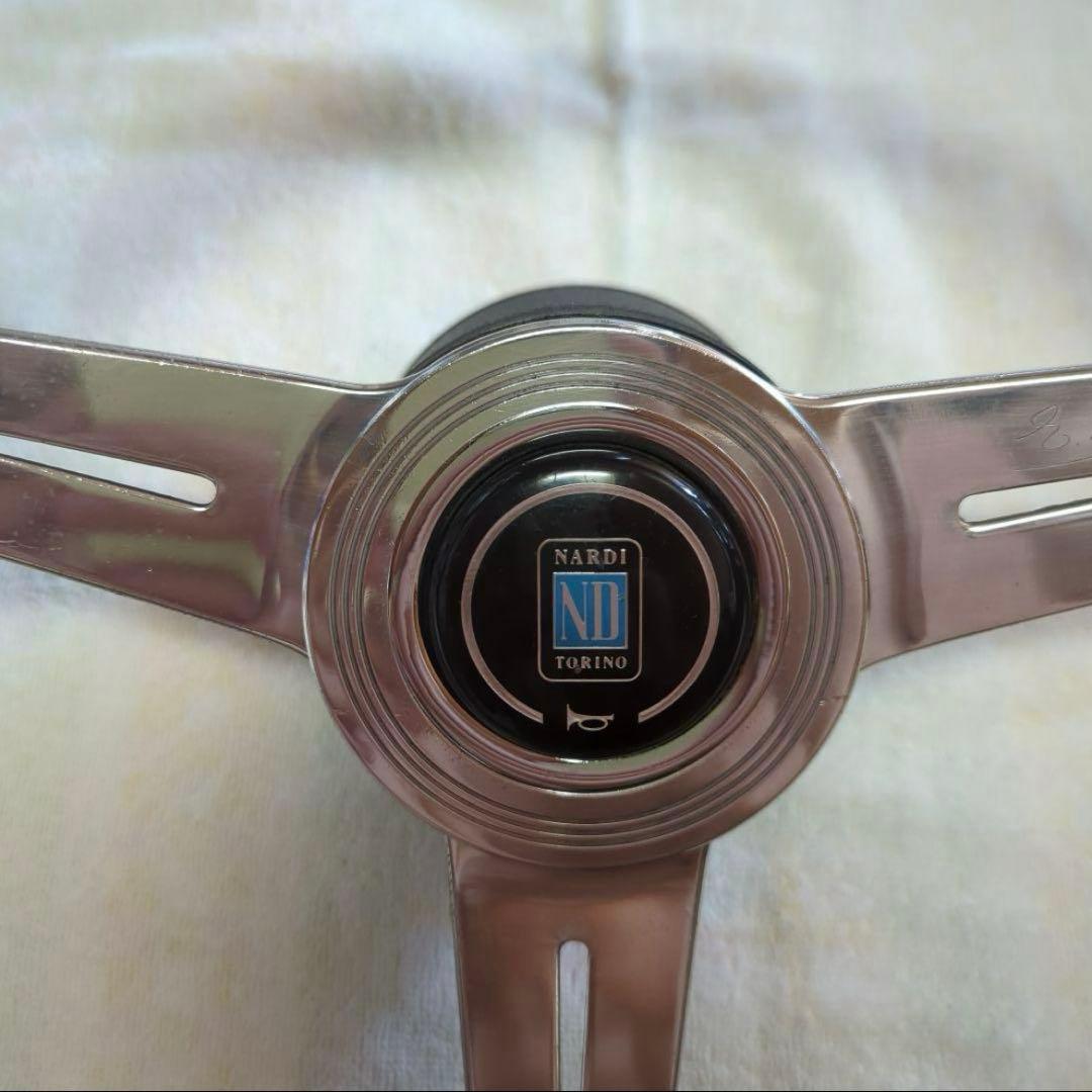 【当時物·貴重】ナルディ NARDI クラシック 36φ レザーステアリング