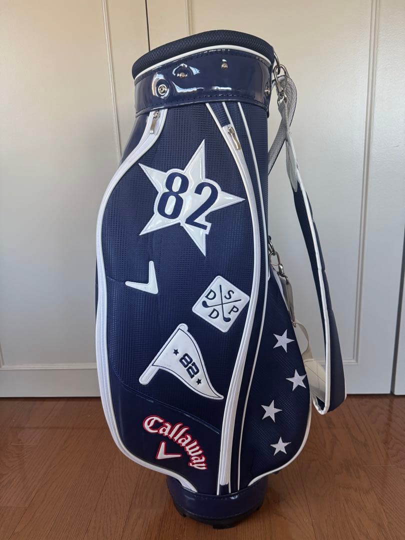 Callaway キャディバッグ ネイビー 星柄