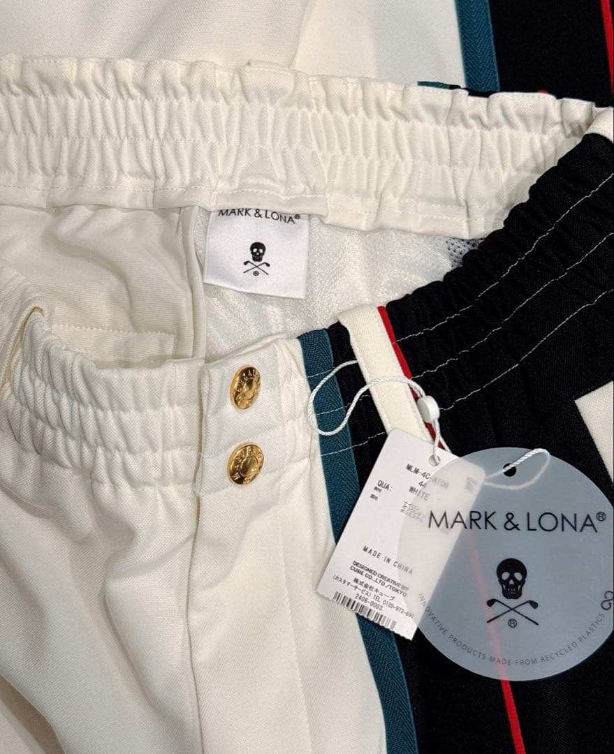 新品 MARK&LONA ジョガーパンツ ジャージー マーク＆ロナ セットアップ