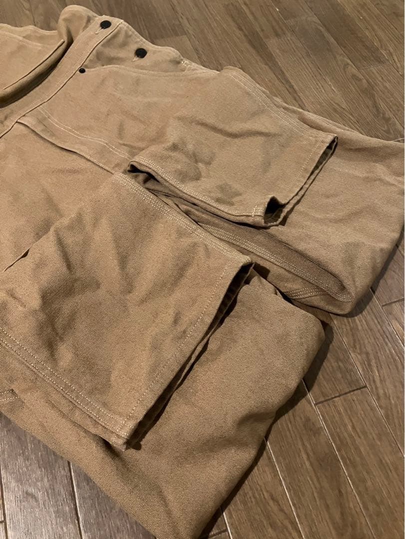 patagonia ベージュ オーバーオール 34