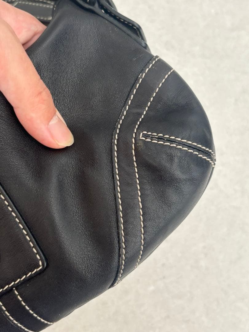 バッグ COACH One ShoulderBag SOHO Leather Black