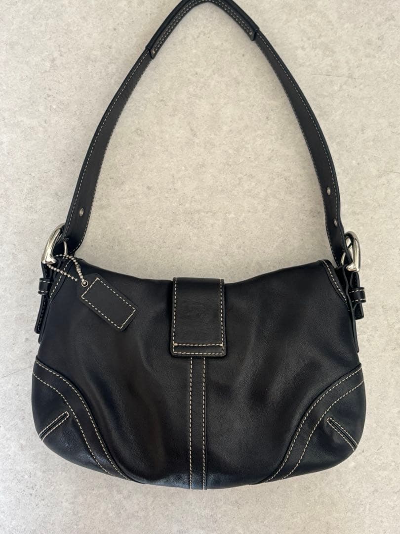 バッグ COACH One ShoulderBag SOHO Leather Black