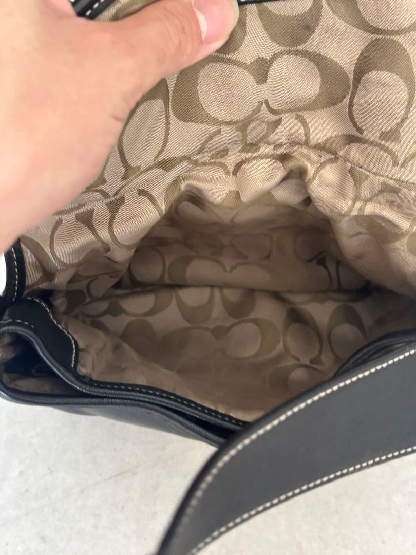 バッグ COACH One ShoulderBag SOHO Leather Black