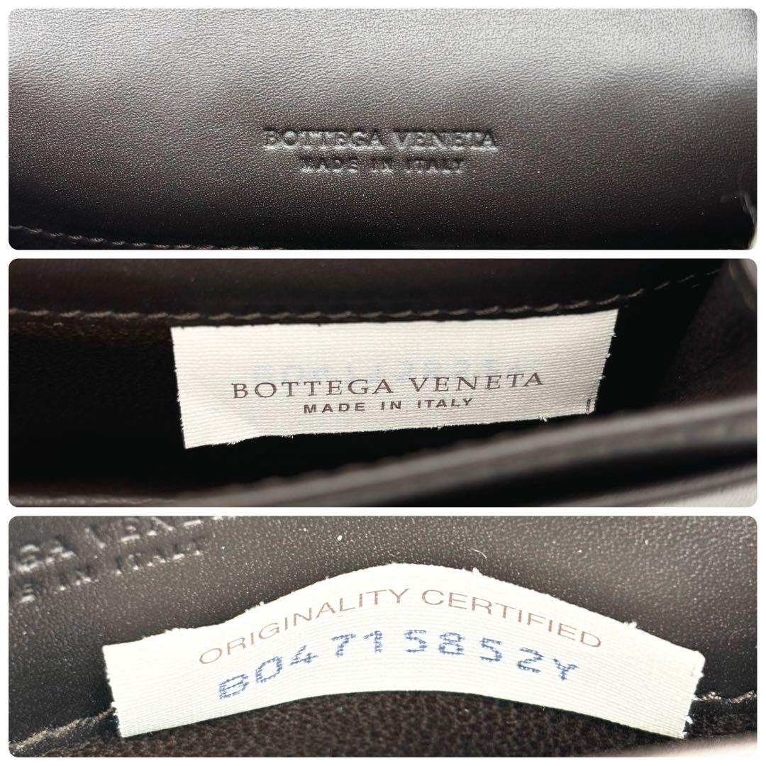 新品未使用 BOTTEGA VENETA 名刺入れ ブラウン カードケース