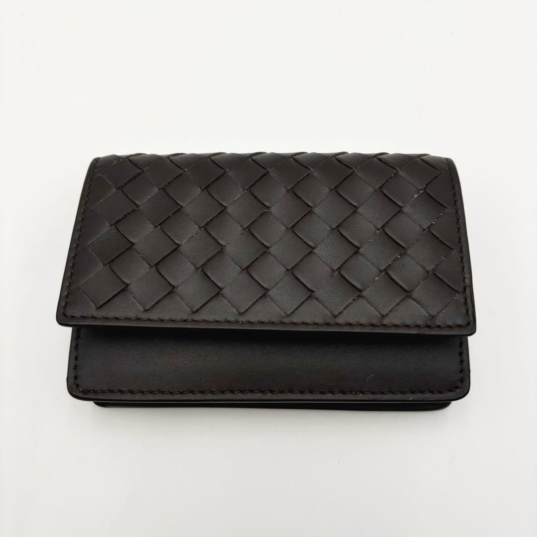 新品未使用 BOTTEGA VENETA 名刺入れ ブラウン カードケース