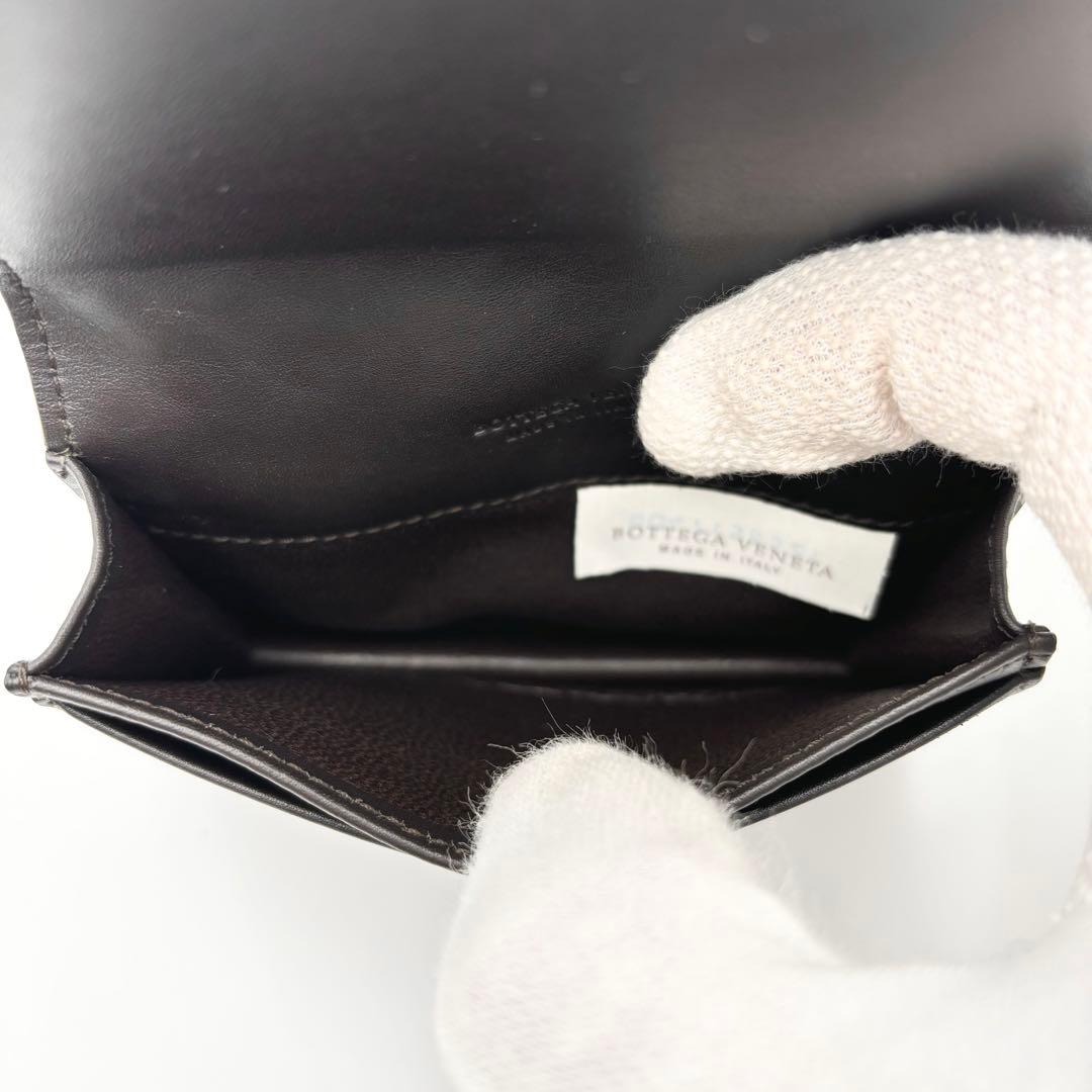 新品未使用 BOTTEGA VENETA 名刺入れ ブラウン カードケース