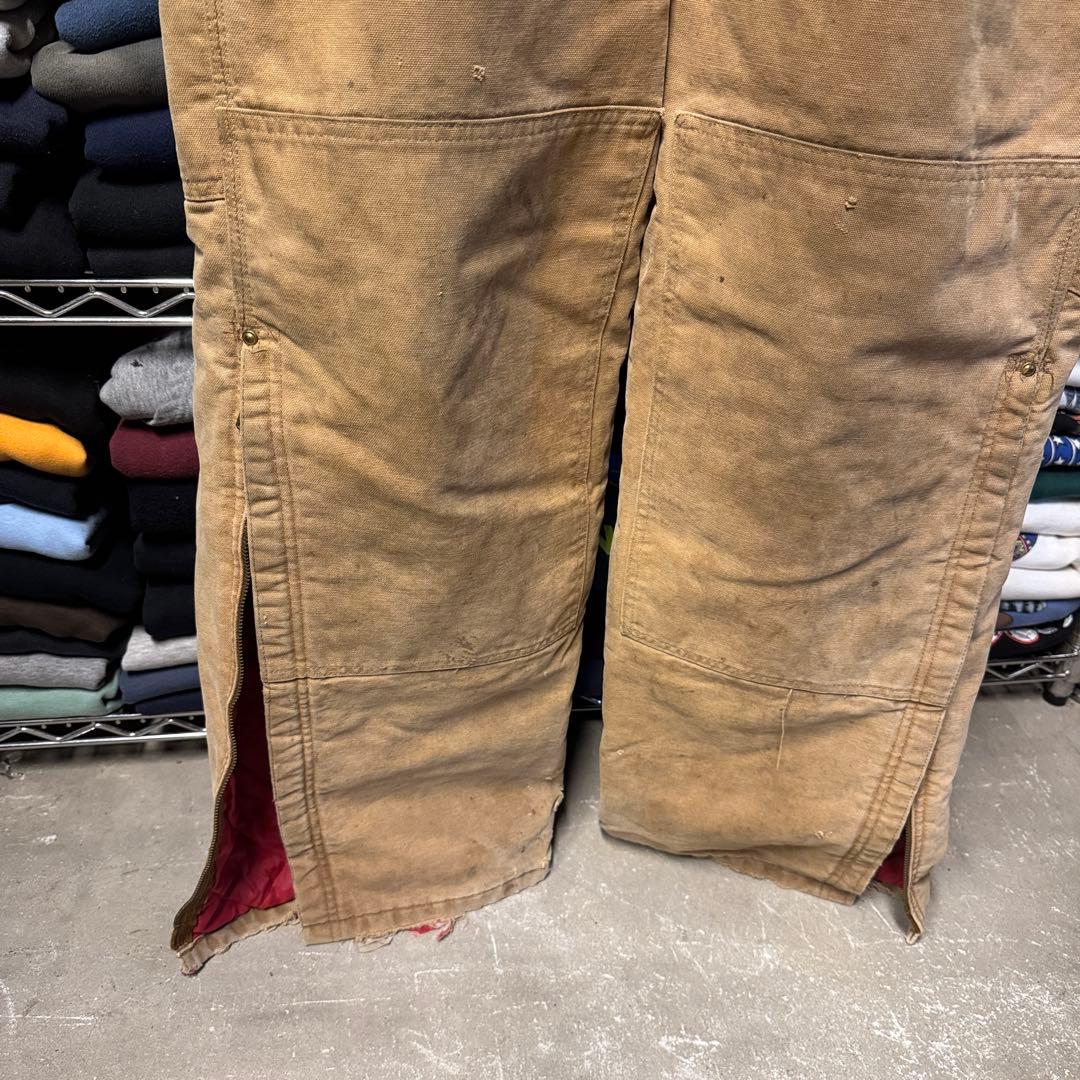 ボロ USA製 90s carhartt カーハート オーバーオール ダブルニー
