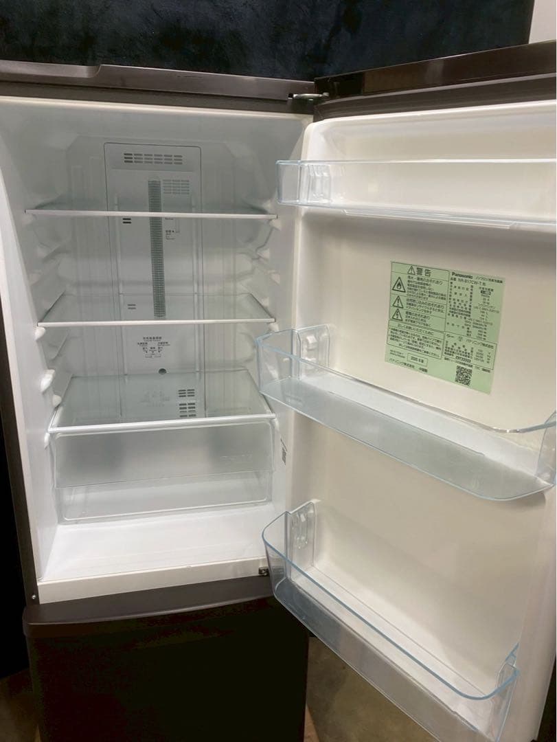 Panasonic 2ドア冷蔵庫 168L2020年製 NR-B17CW-T