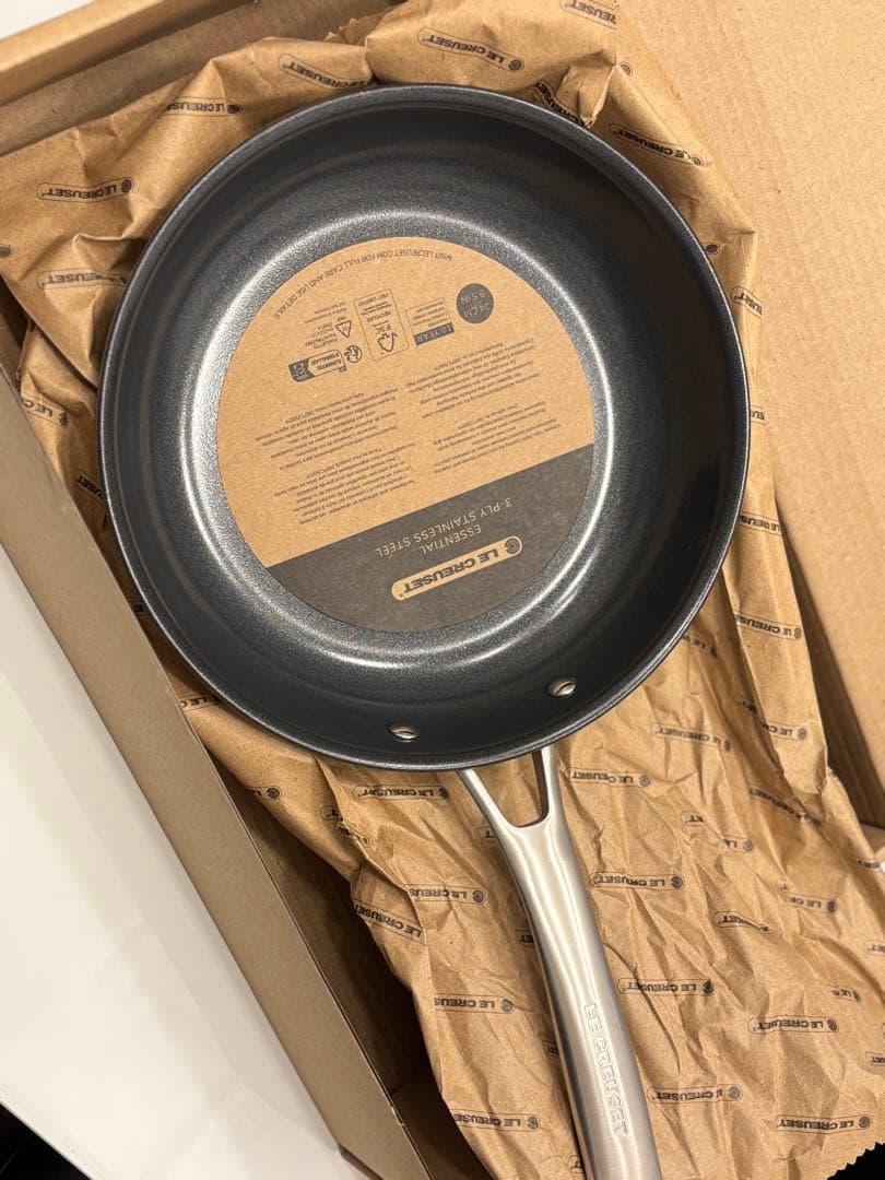 憧れのル・クルーゼ♡新品未使用♡ステンレス フライパン 24cm