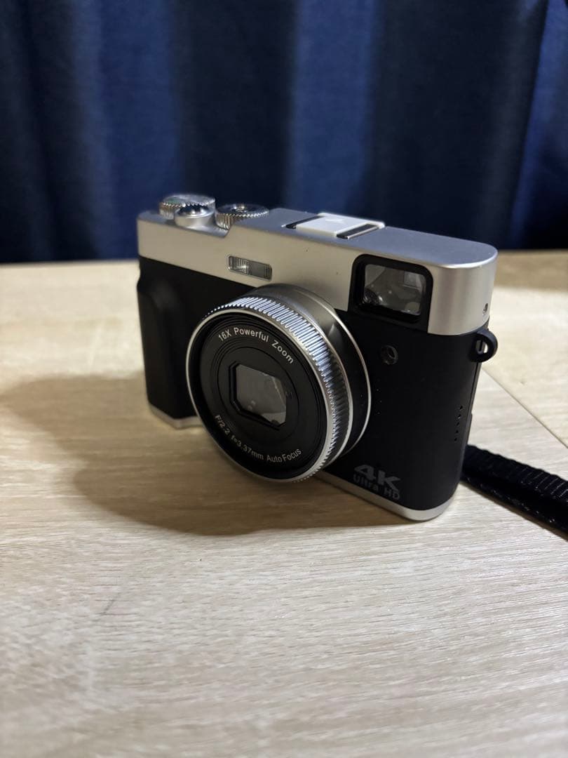 コンパクトデジタルカメラ ultraHD 4K ブラック