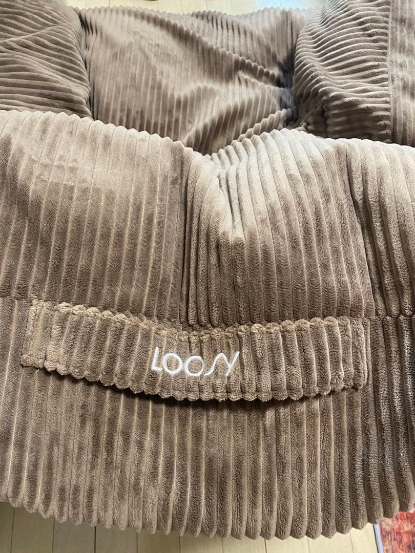 【新品】LOOSY 1人掛けビーズソファ