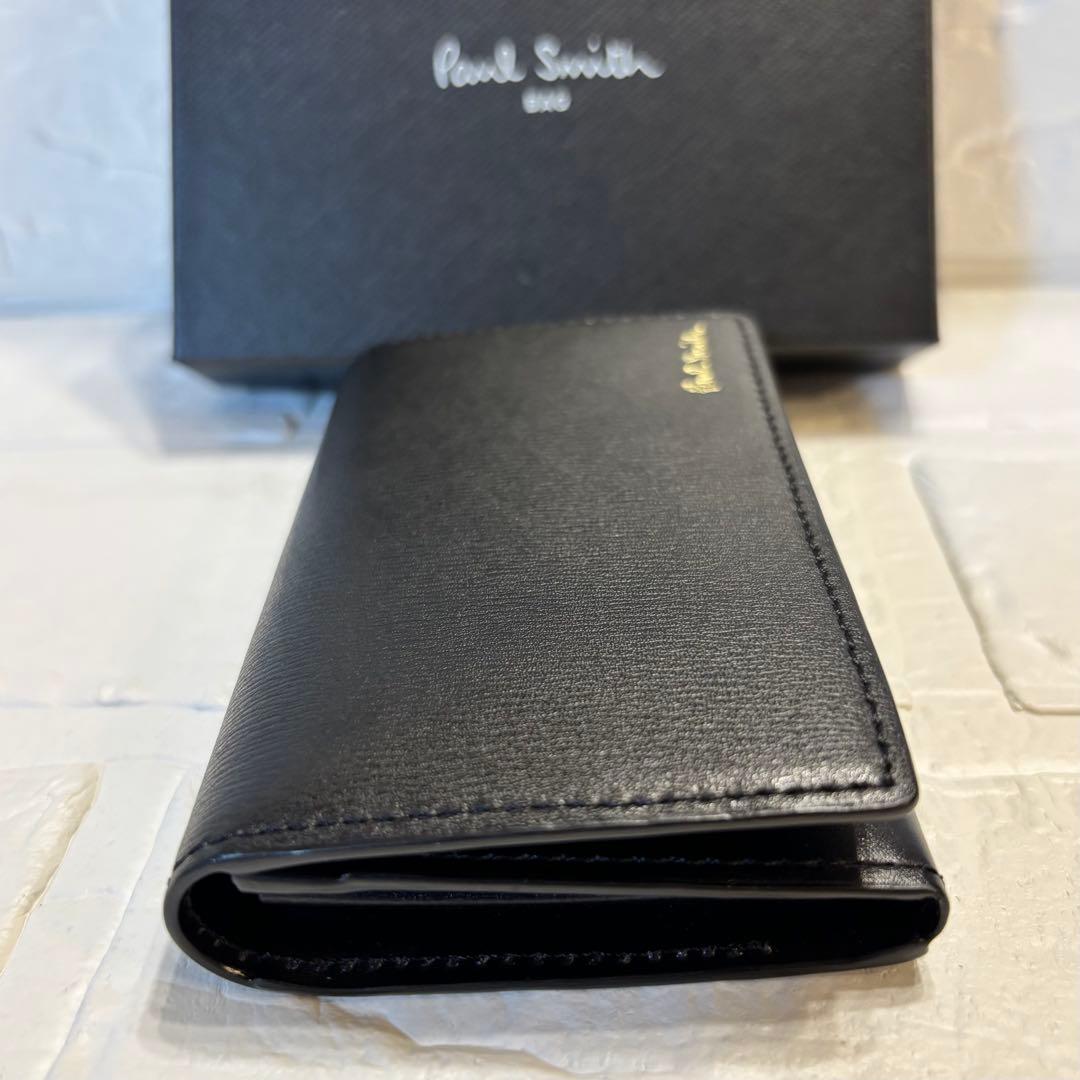 ✨Paul Smith シティエンボス　名刺入れ　新品未使用品　ブラック