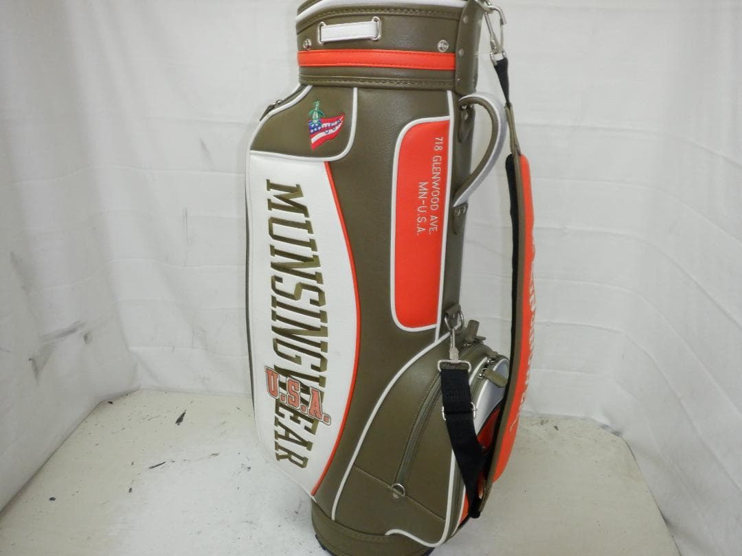 Munsingwear★マンシング★9.0型★美品★カート(KHA×WH×OR)