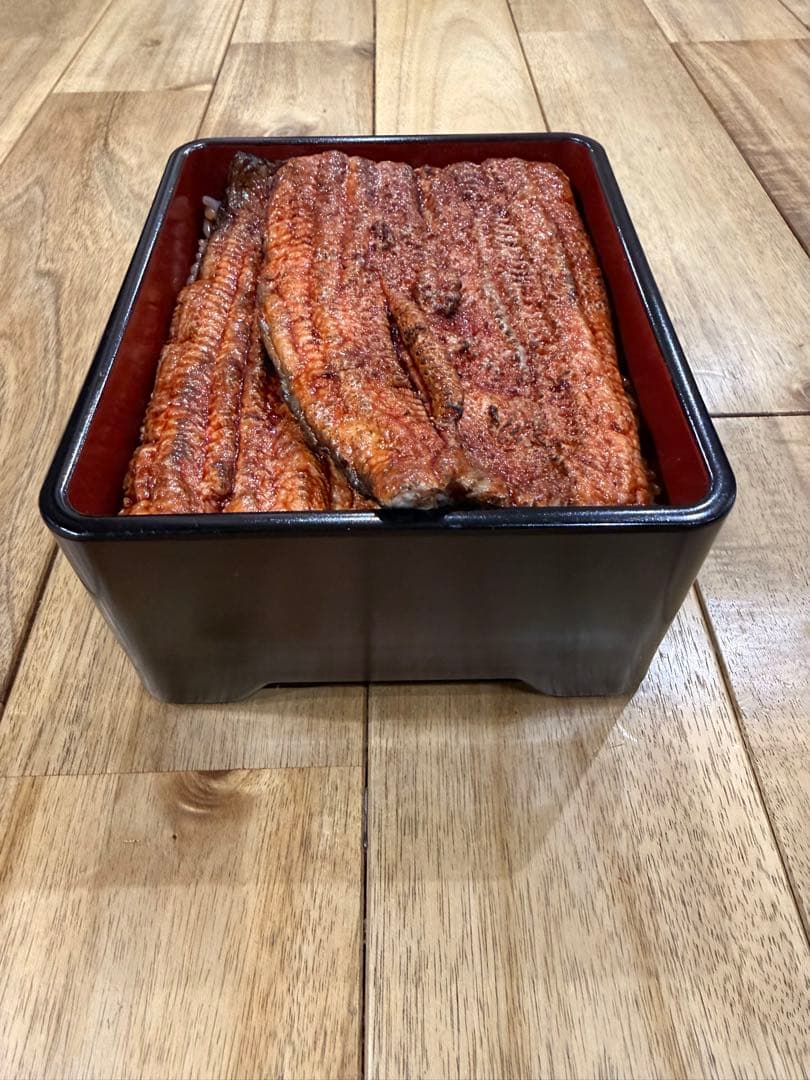 ［新品］うなぎ 鰻重 食品サンプル　15cm×12cm