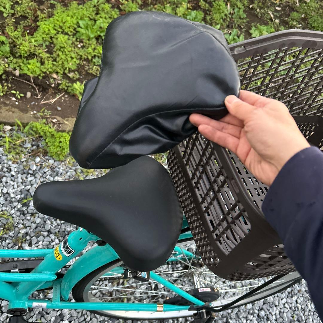 Rosellyシティサイクル アクアブルー　26c