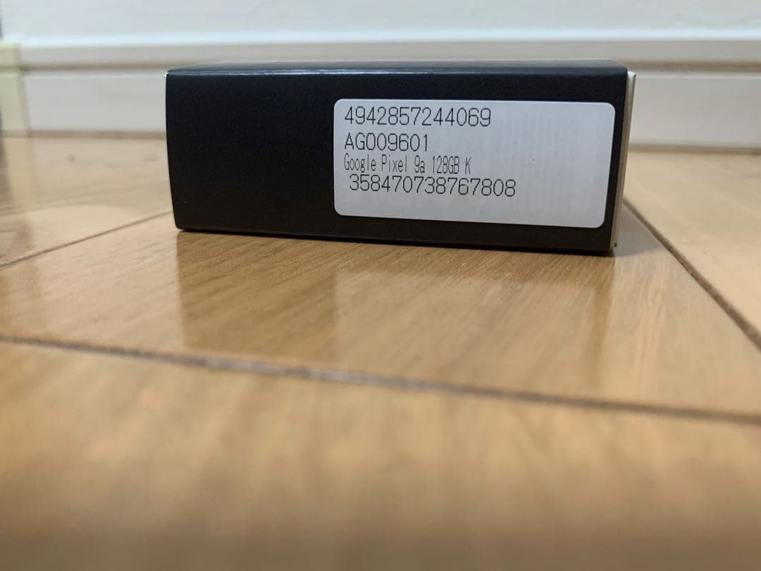 【未開封/未使用】Google Pixel 9a 128GB Obsidian