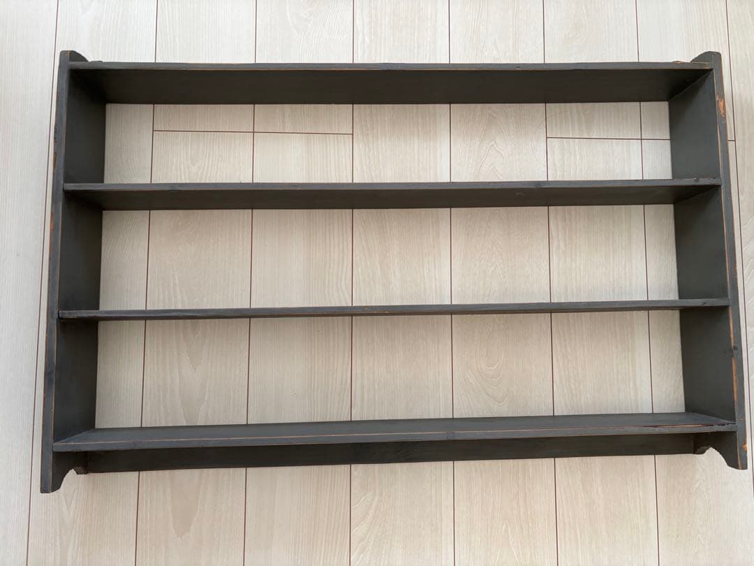 イギリスアンティークシェルフウォールシェルフ壁掛けラック