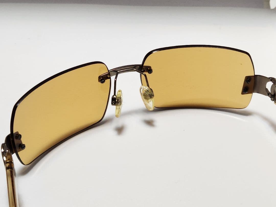 CHANEL サングラス オレンジ系？ シャネル 4048