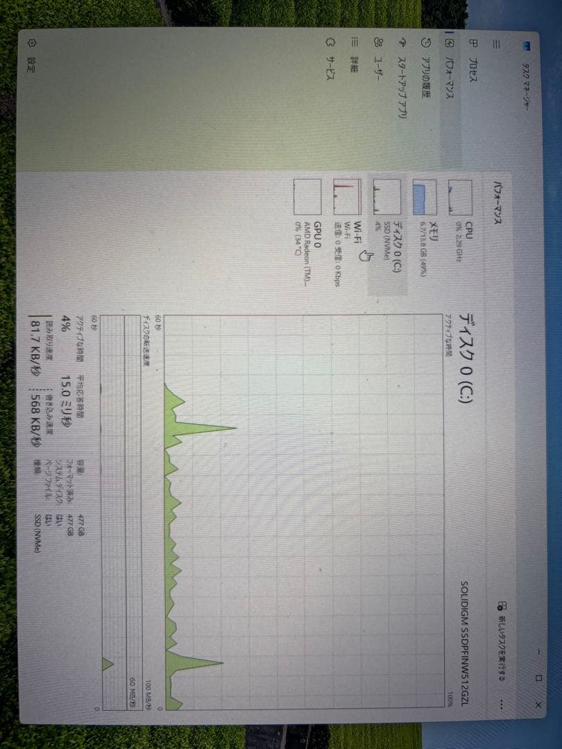 Lenovo ノートPC シルバー 使用感あり