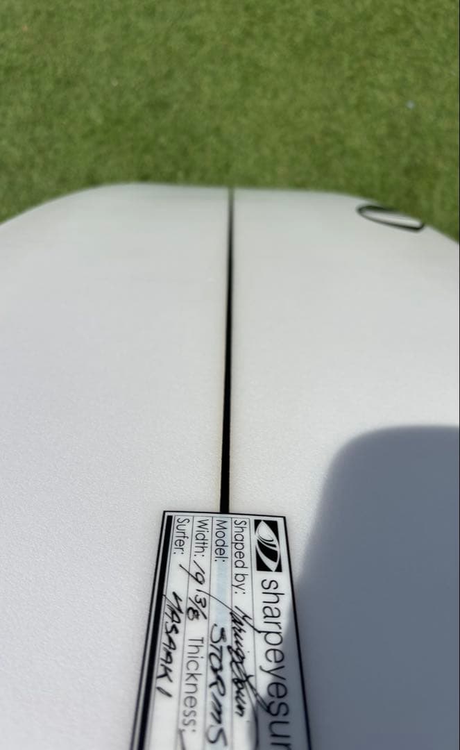 Sharpeye シャープアイサーフボード　storms ストームズ 5.11