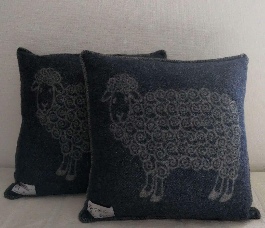 quatre saisons barker textile クッションカバー２枚