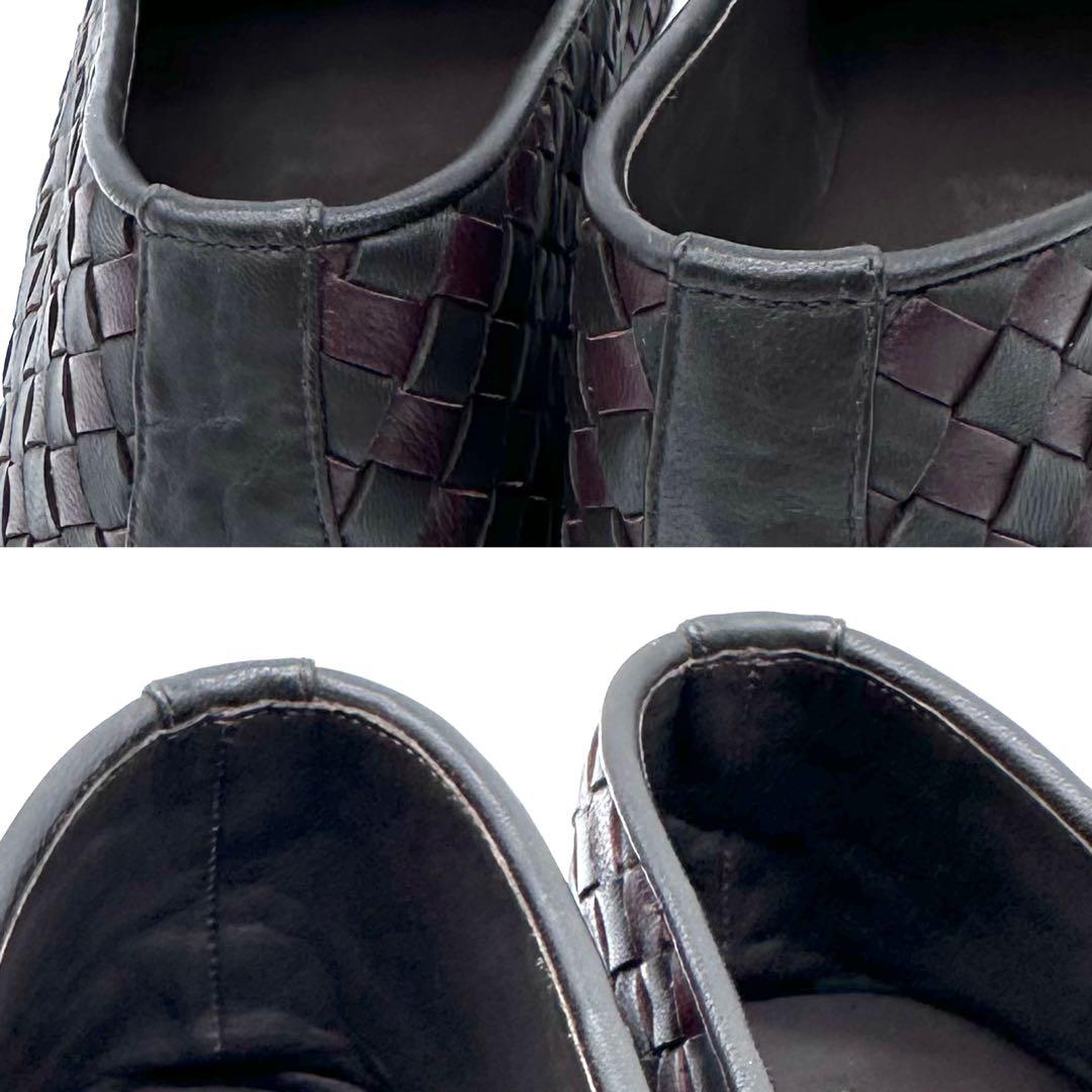 美品✨BOTTEGA VENETA イントレチャート ローファー スタッズ 40