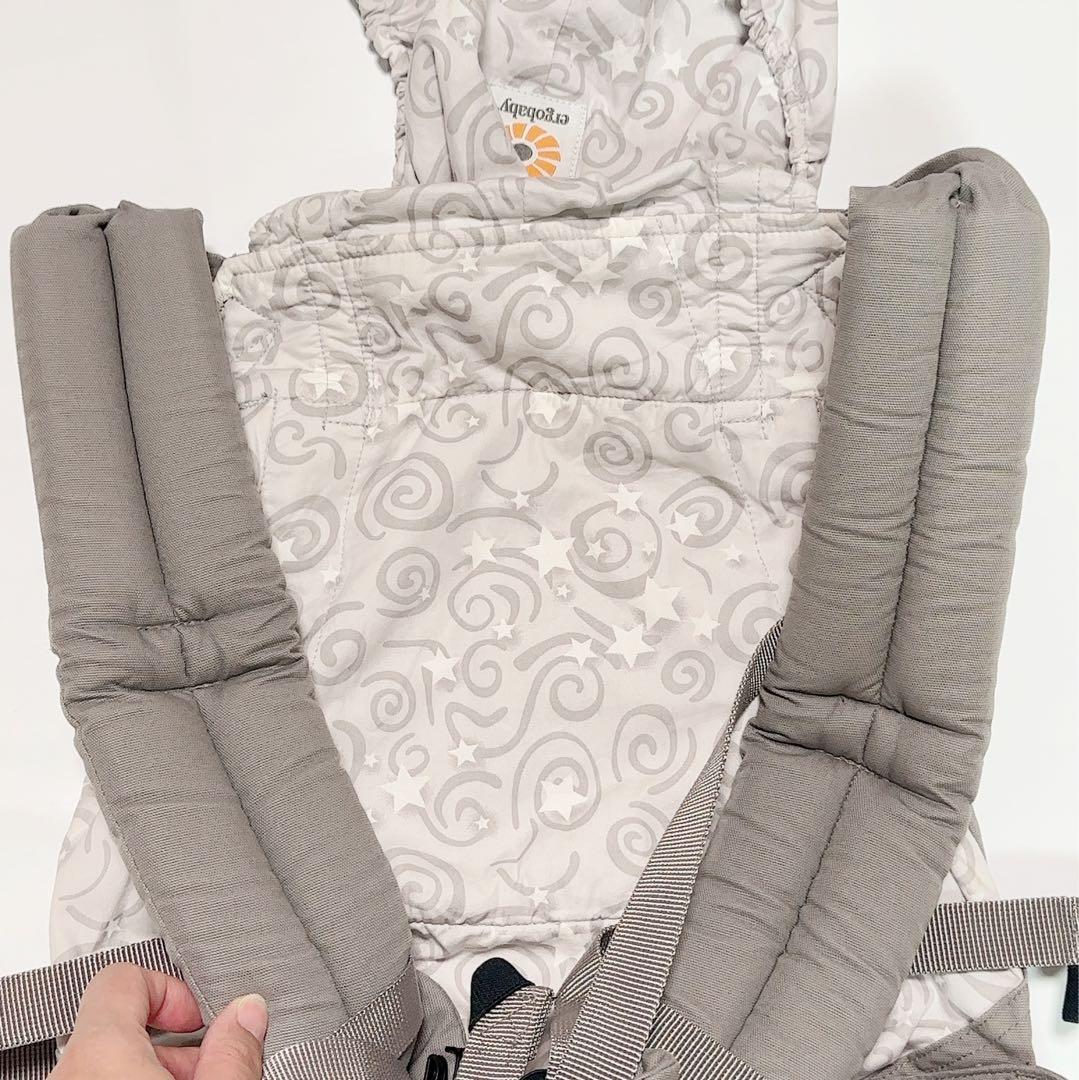 【美品】エルゴベビー 抱っこ紐 星 オリジナル ギャラクシーグレー