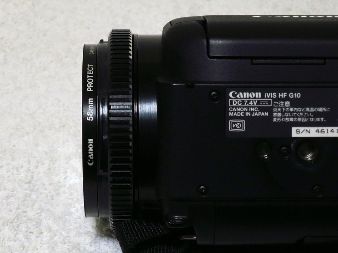 ど*ん様 Canon HF G10 ビデオカメラ 本体 付属品付き