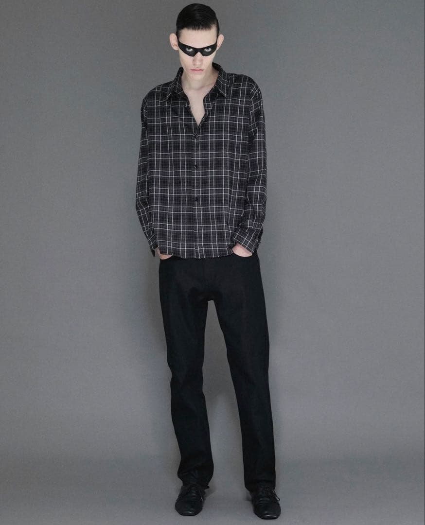 パンツ i SHII 4pocket waxed denim