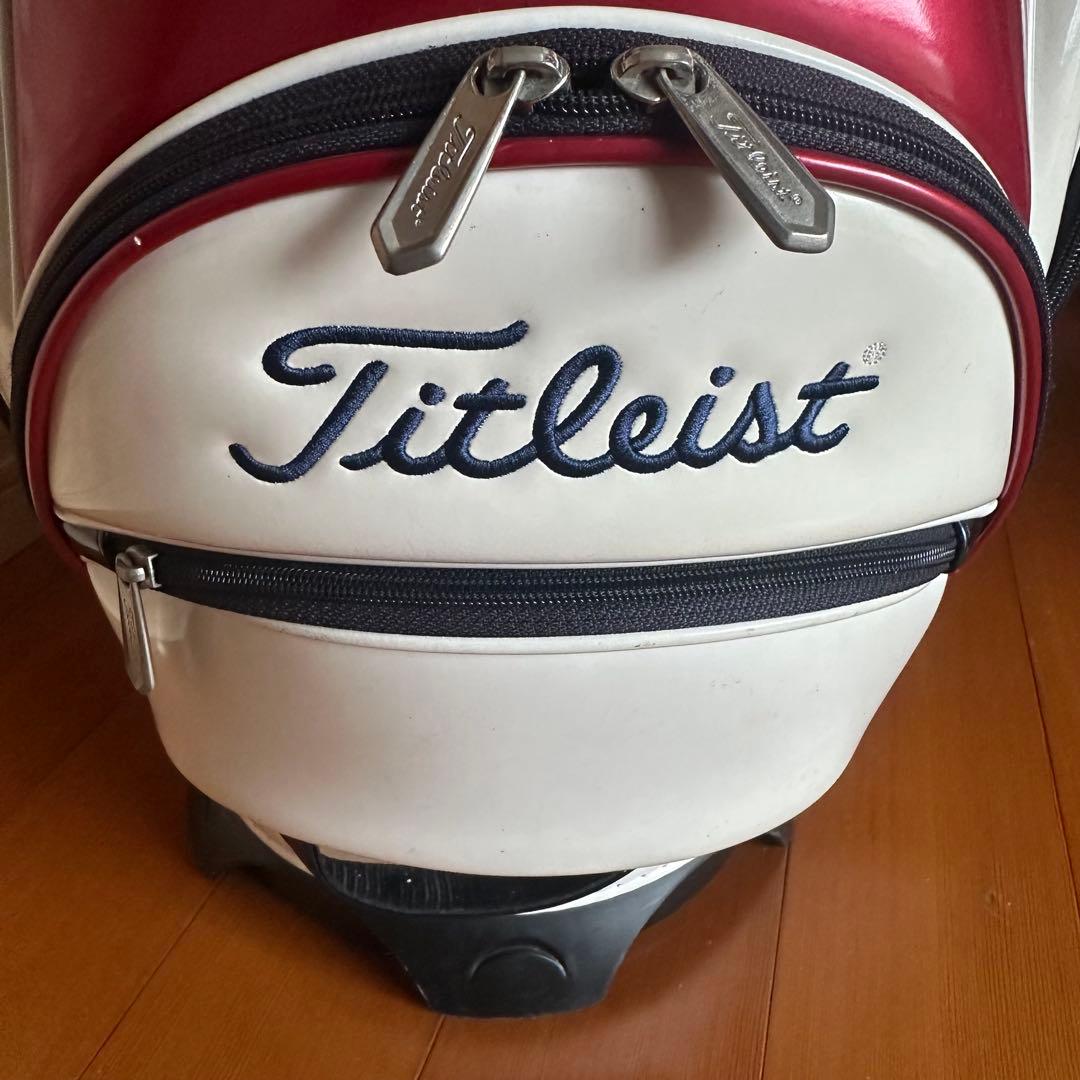 Titleist タイトリスト キャディバッグ レザー 9.5型 ゴルフバッグ