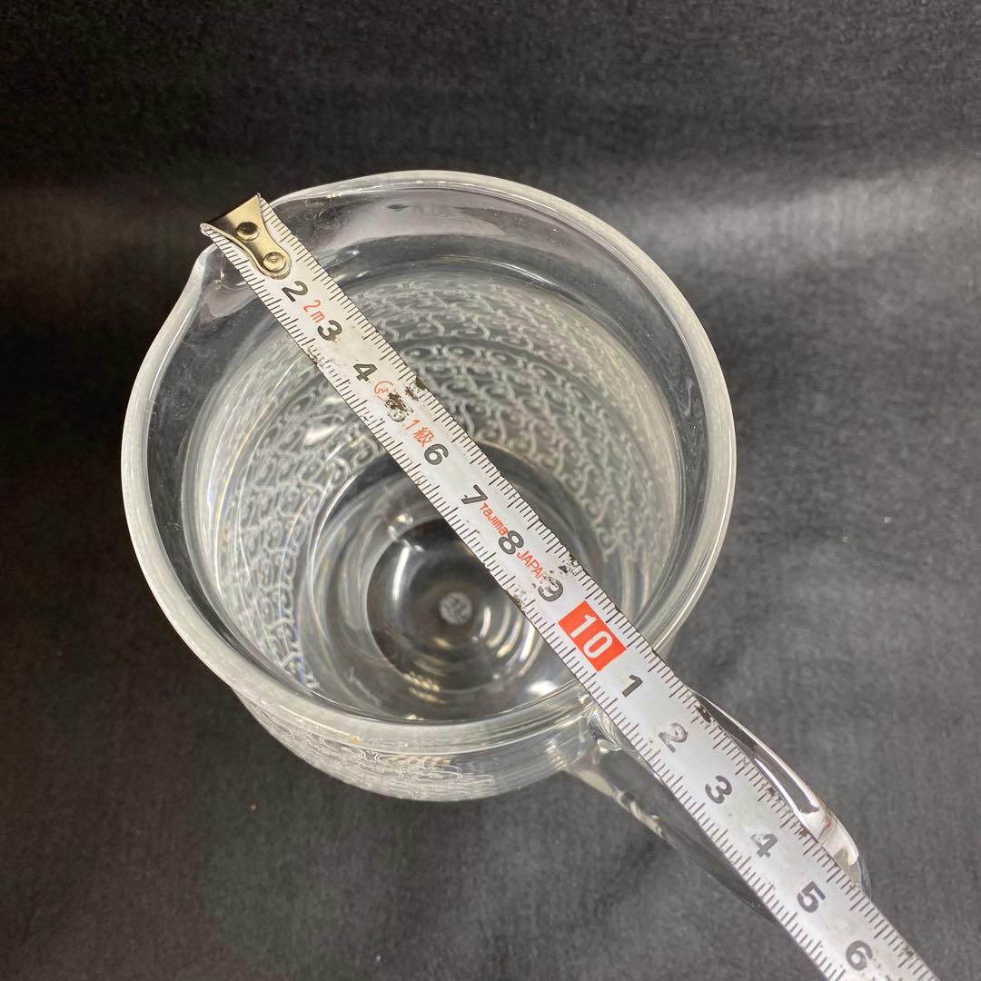 バカラ　ローハンピッチャー　高さ19.5㎝　東Y7-0213☆2Fトヒル