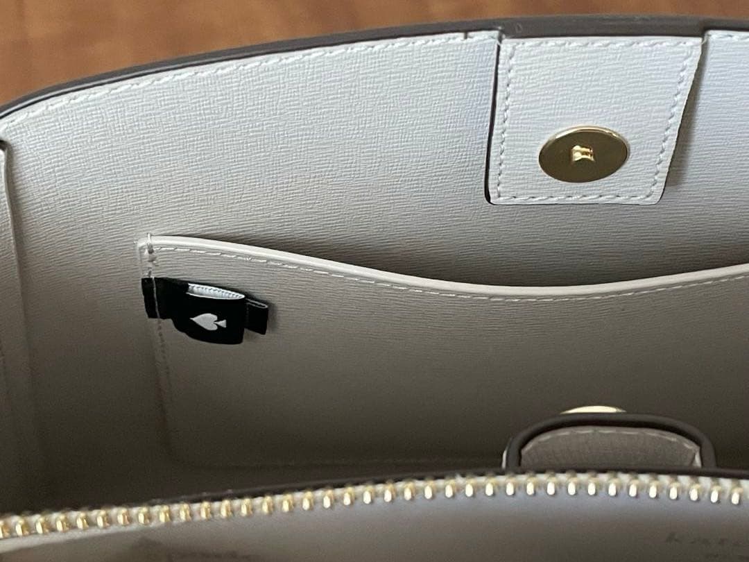 kate spade 2WAYバッグ グレー 直営アウトレット 美品
