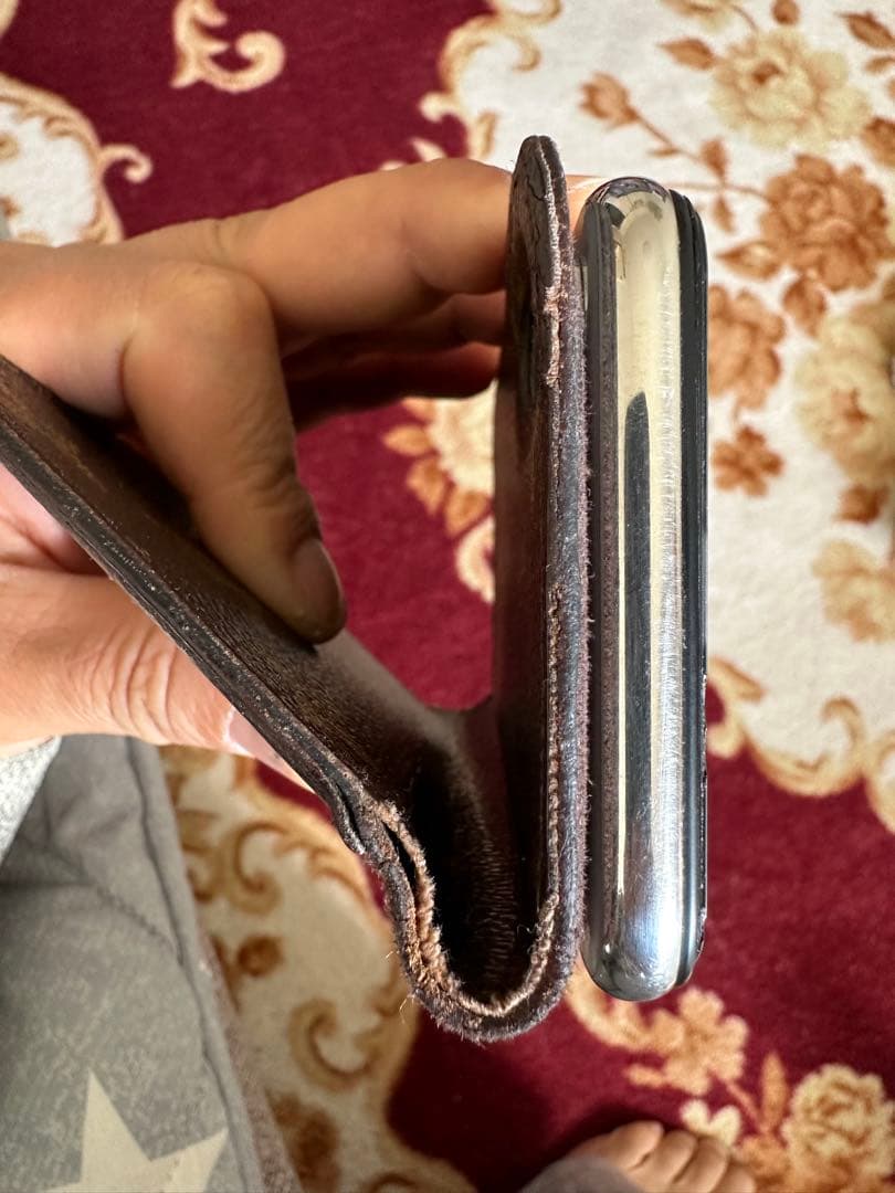 Apple iPhone X ホワイト ケース付き