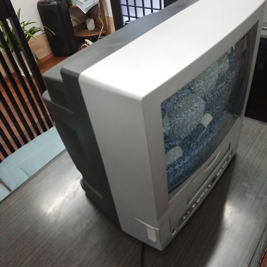 FUNAIフナイブラウン管テレビ14型ブラウン管テレビビデオ 動作品テレビビデオ
