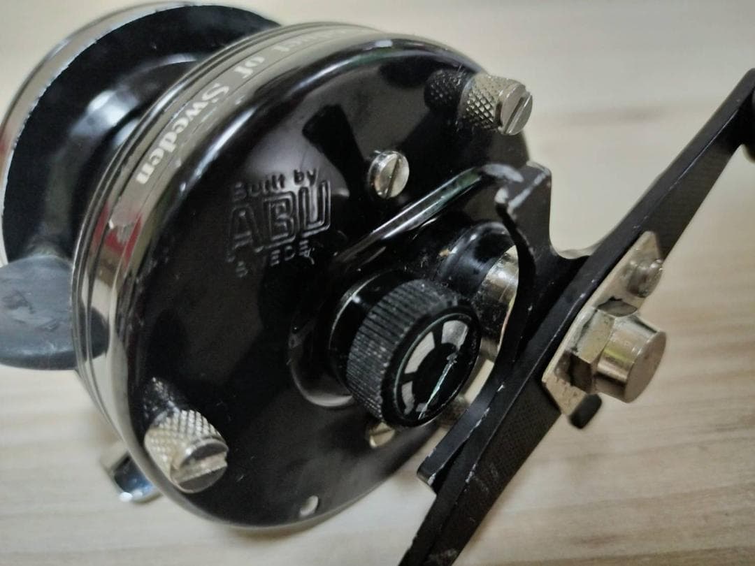 アブガルシア　アンバサダー4600C 　ビンテージ　リール abu ブラック