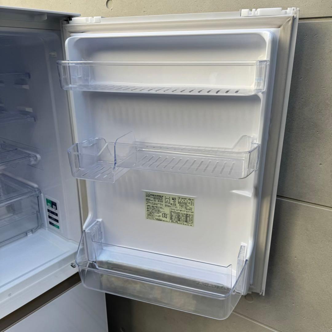 120⭐️2024年製美品★シャープ冷蔵庫3ドア大型自動製氷両開きガラス扉350L